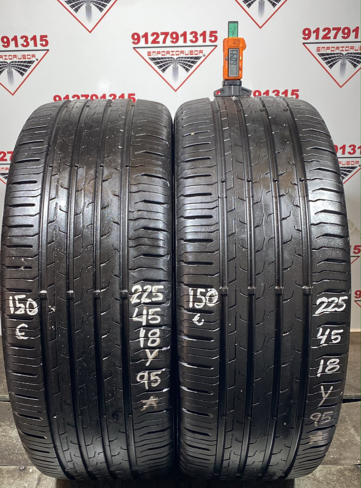CONTINENTAL ECOCONTACT 6 USADO  225/45 R18 95 Y